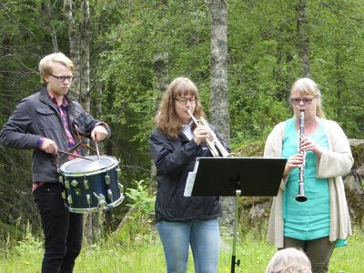 Livemusik till gudstjänsten