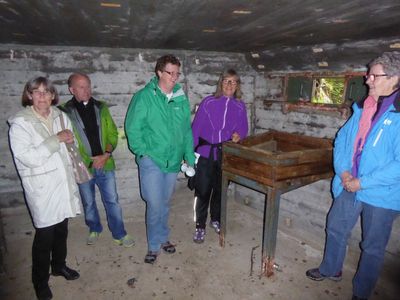 En guidad rundvandring avslutade dagen